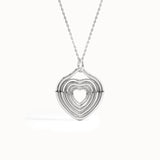 Heart Shapes Pendant Necklace - BRENNMORE 