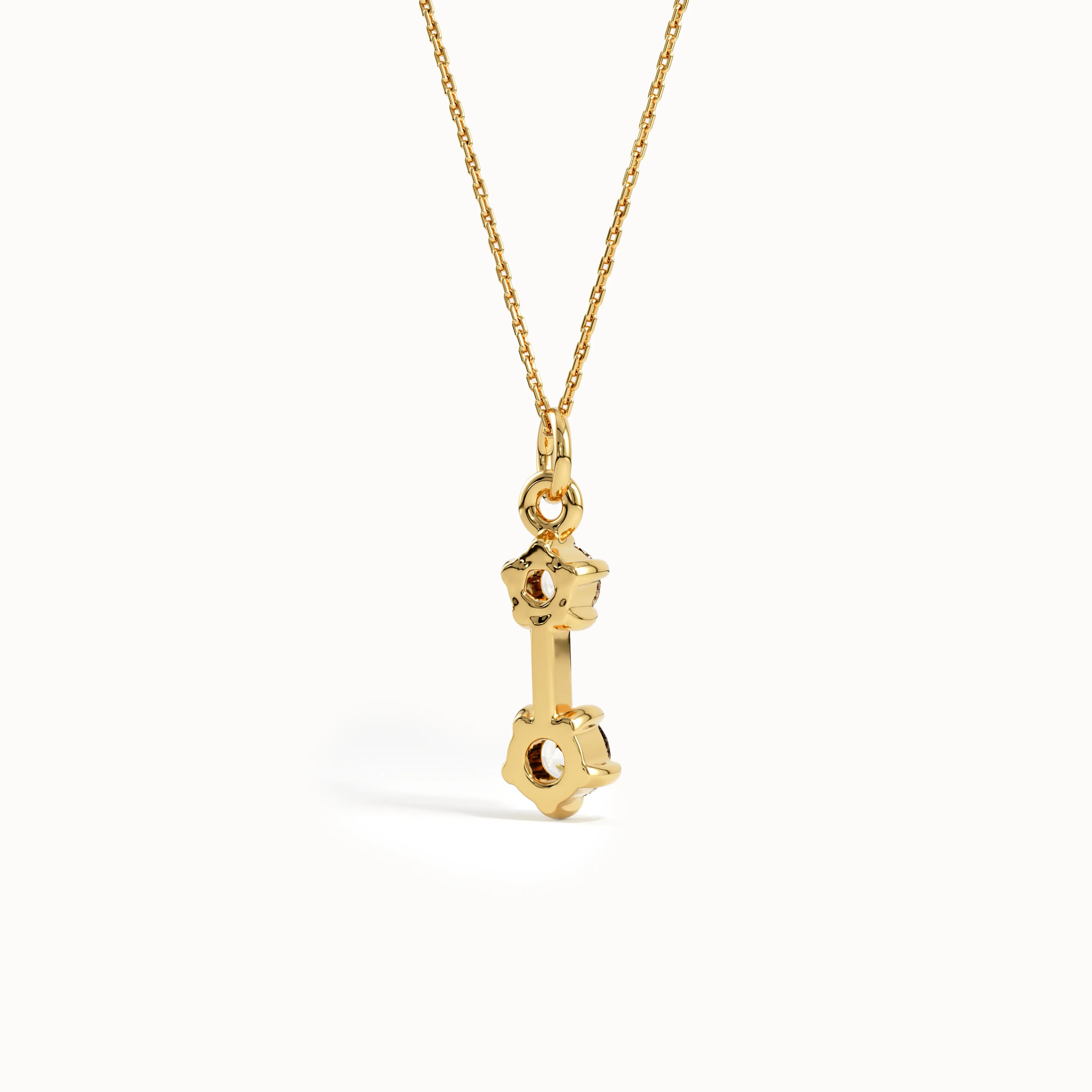 Simple Elegant Pendant Necklace - BRENNMORE 