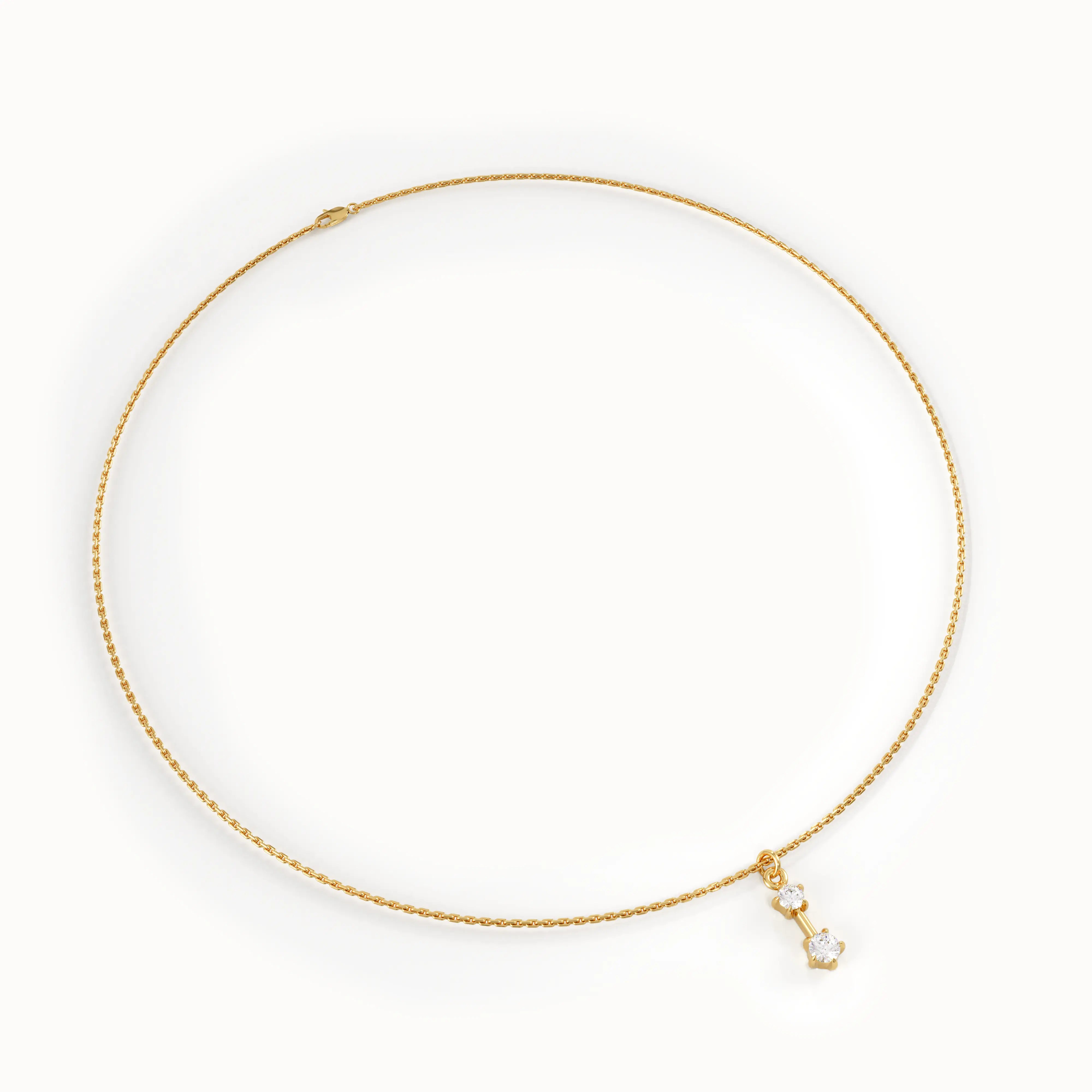 Simple Elegant Pendant Necklace - BRENNMORE 