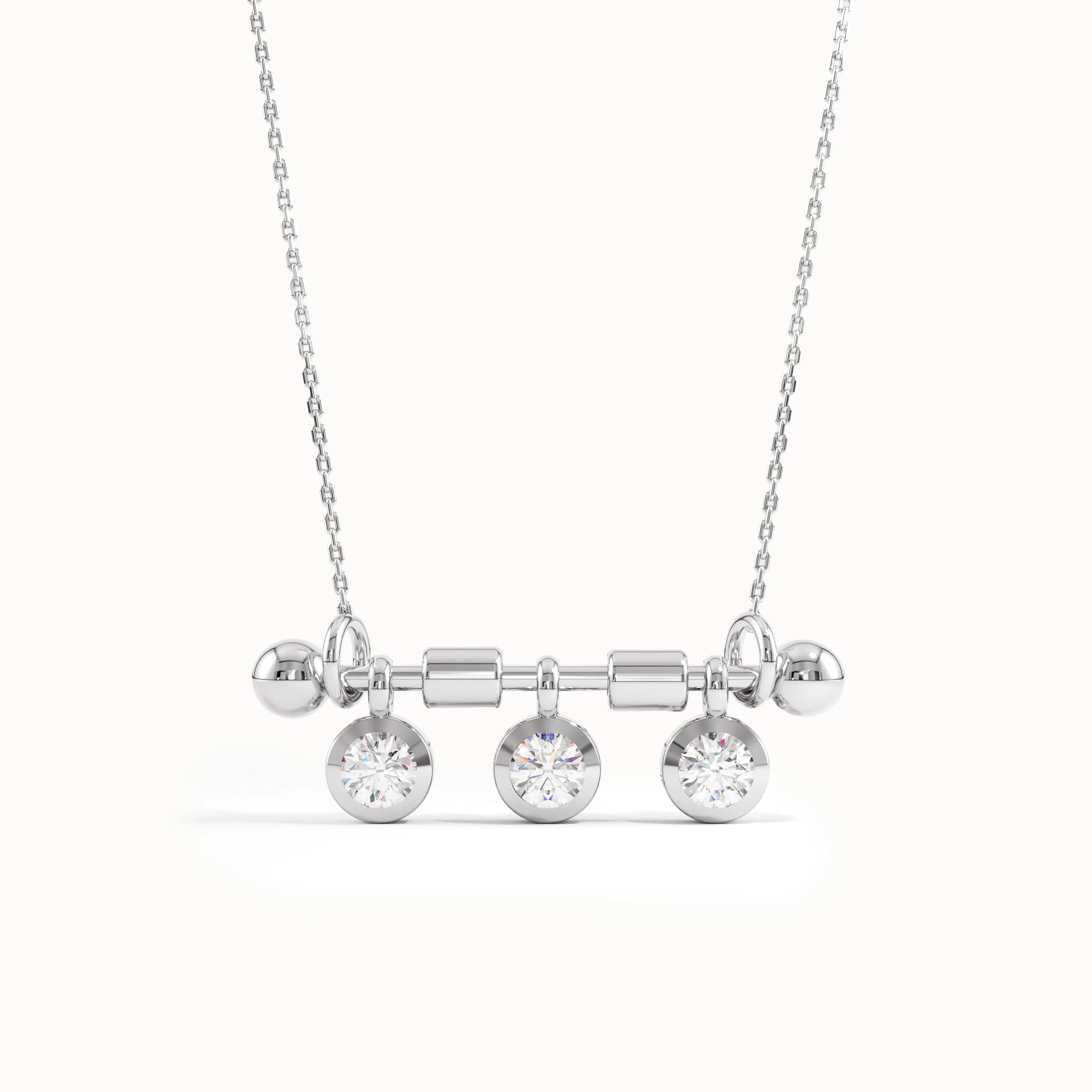 Dangling Bar Necklace - BRENNMORE 
