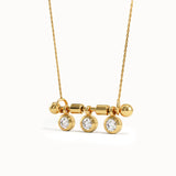 Dangling Bar Necklace - BRENNMORE 