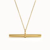 Womens Unique Bar Necklace - BRENNMORE 
