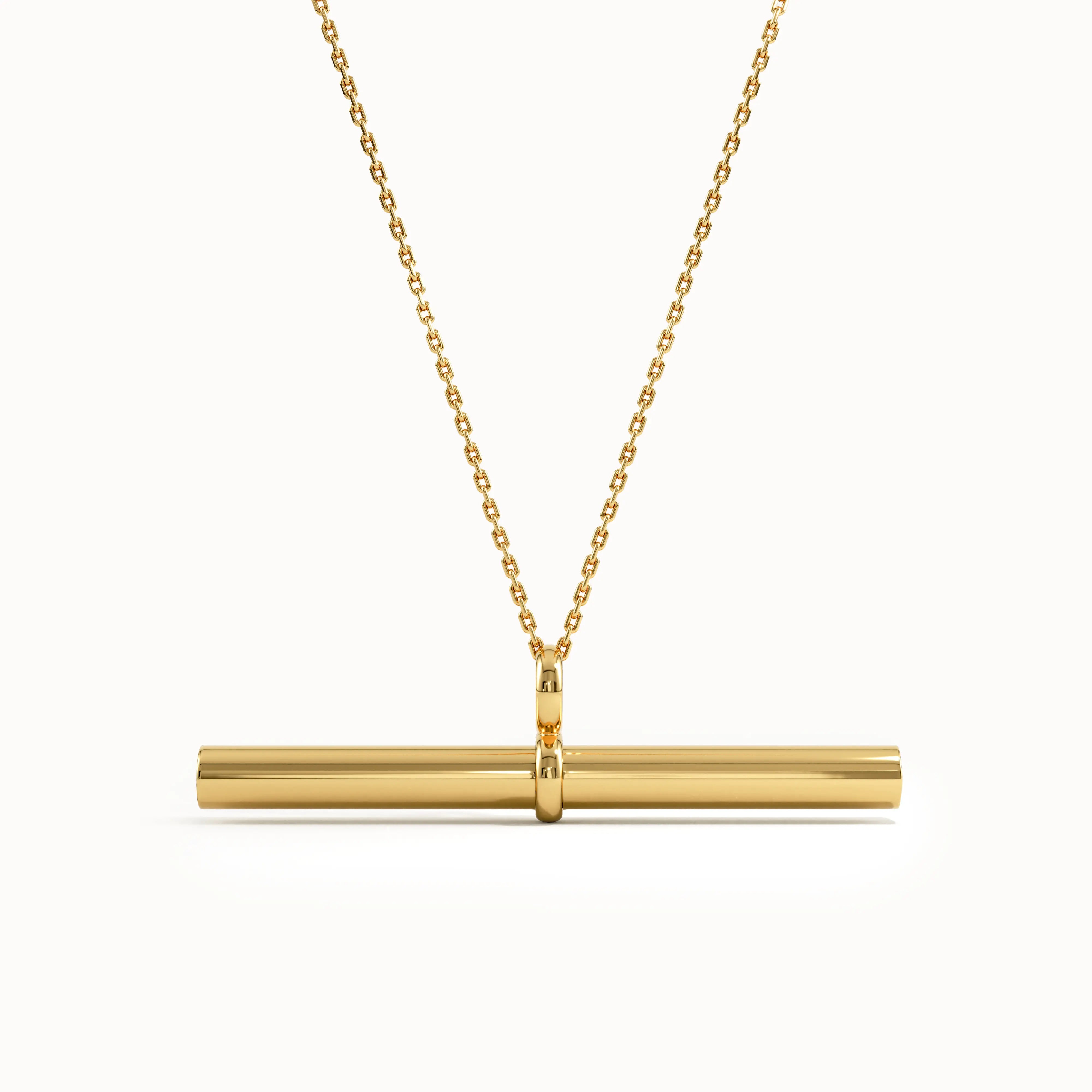 Womens Unique Bar Necklace - BRENNMORE 