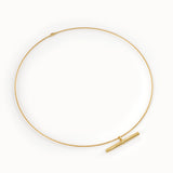 Womens Unique Bar Necklace - BRENNMORE 