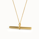 Womens Unique Bar Necklace - BRENNMORE 