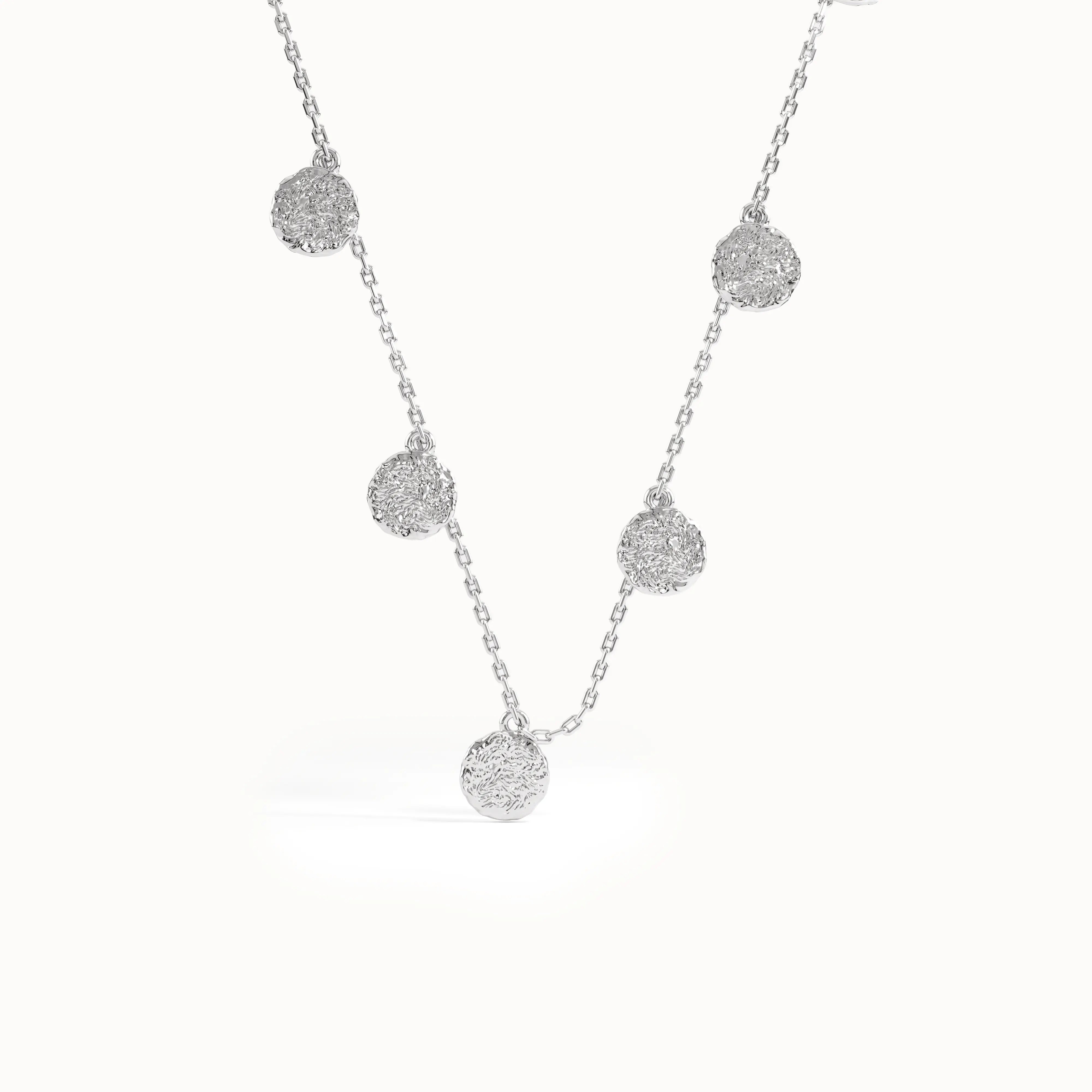 Tiny Coins Vermeil Necklace