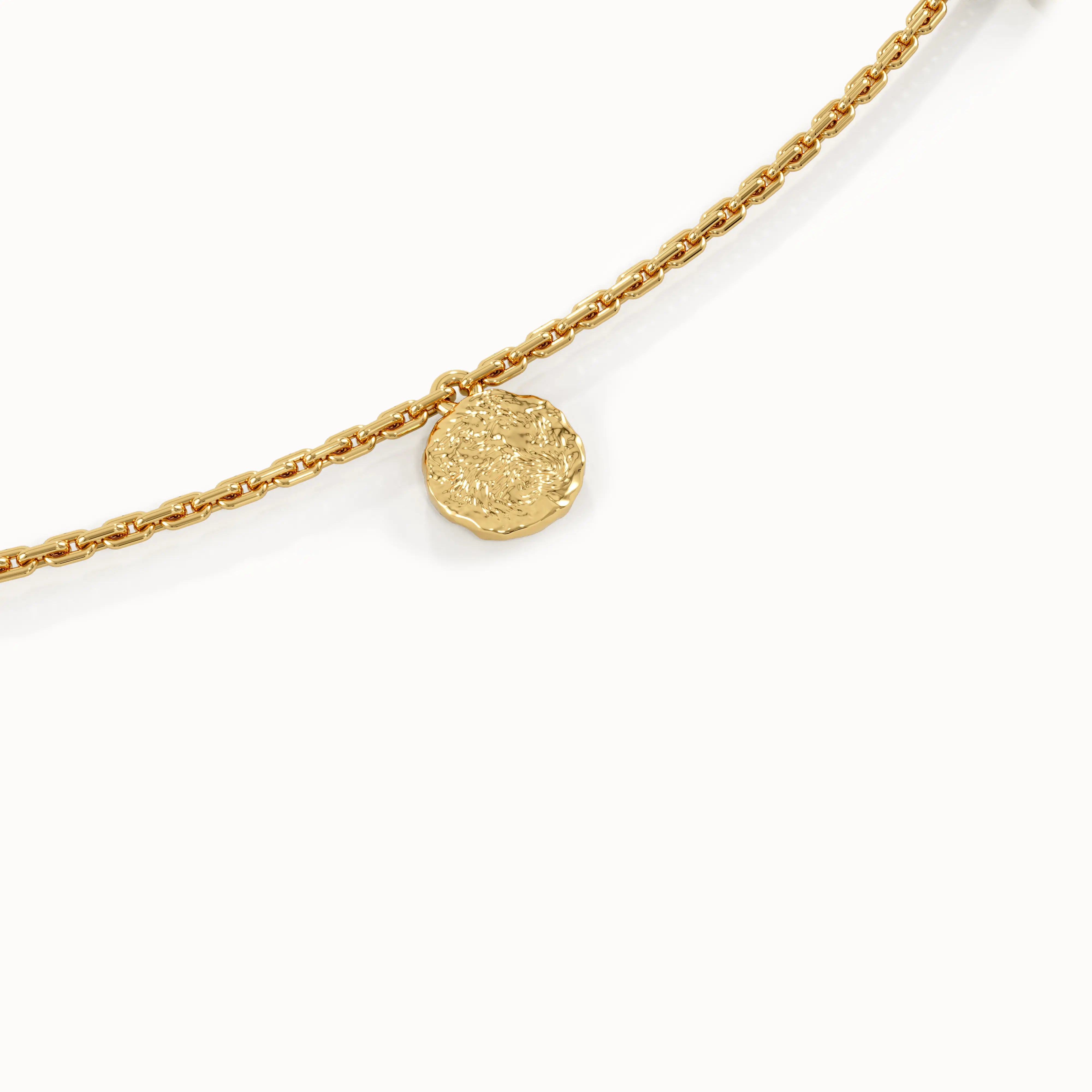 Tiny Coins Vermeil Necklace - BRENNMORE 