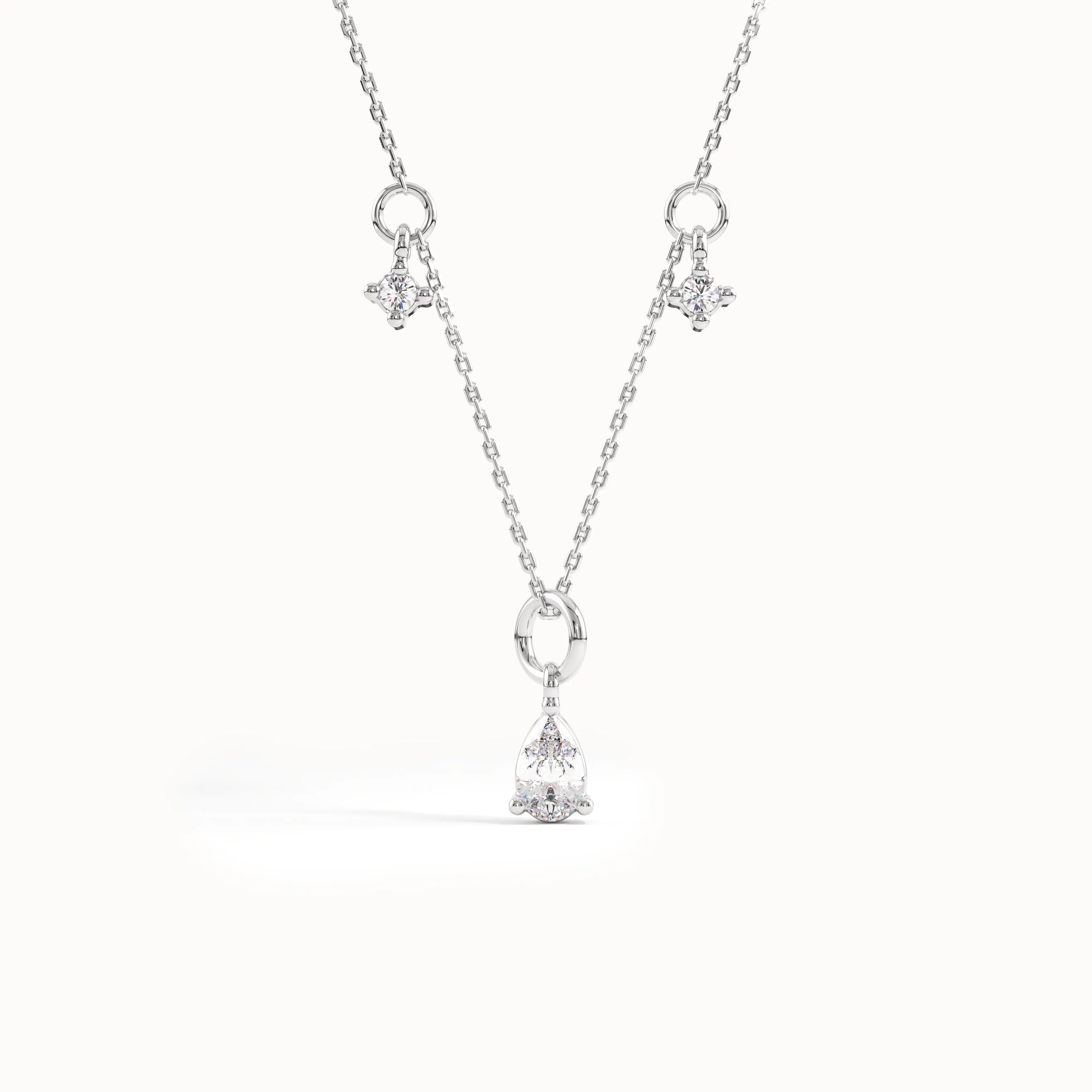 Minimalist Pear Necklace