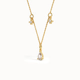Minimalist Pear Necklace - BRENNMORE 