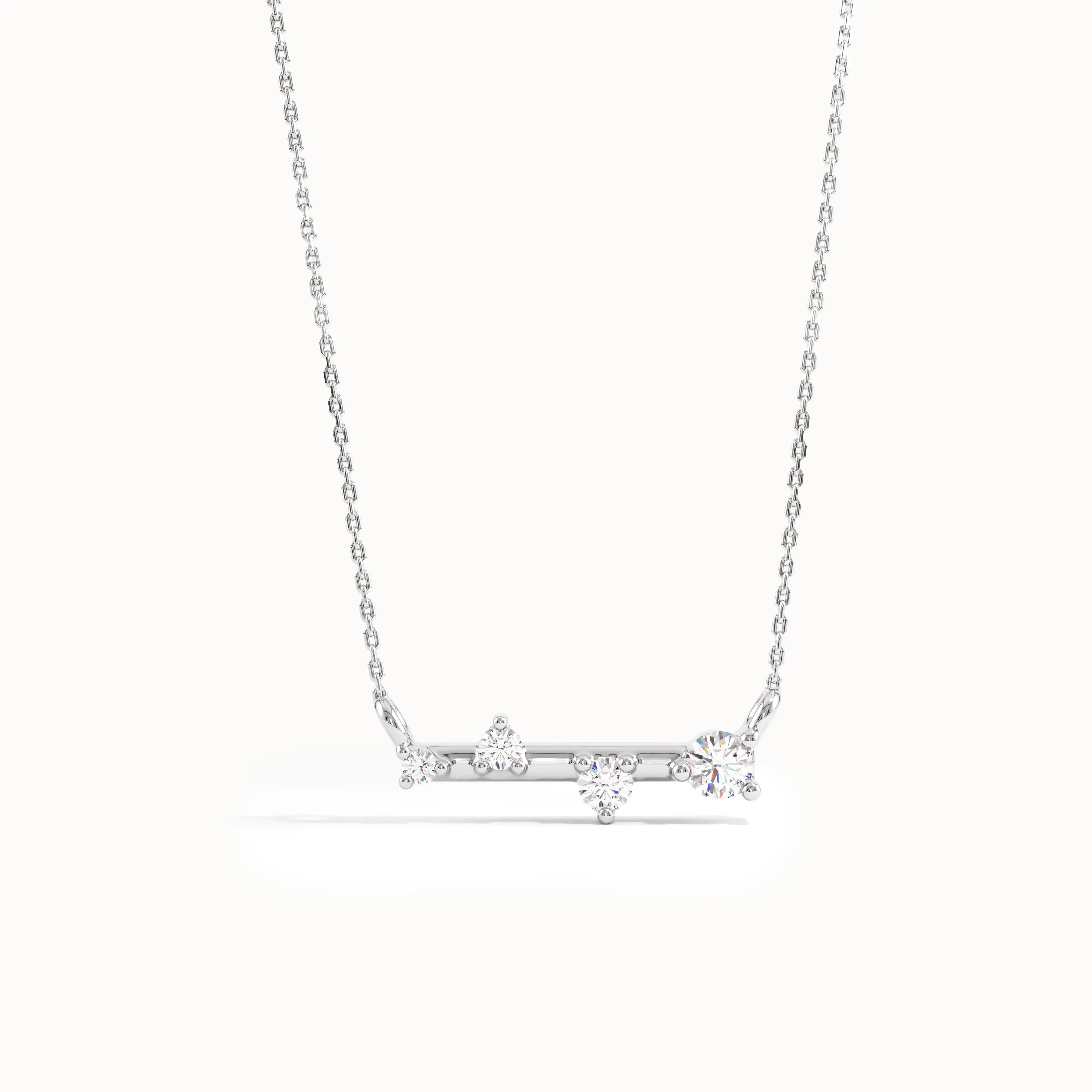 Cluster Bar Necklace - BRENNMORE 