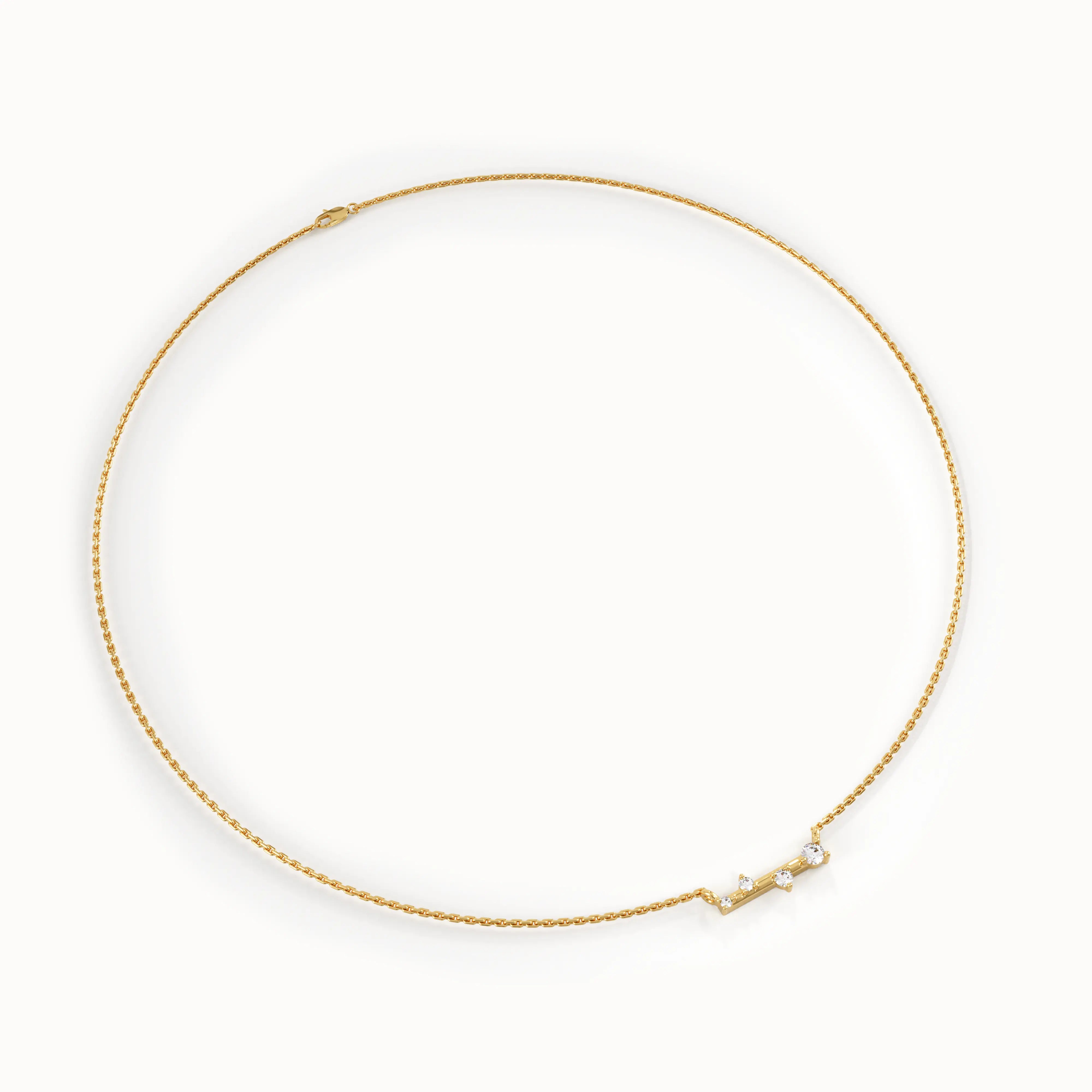 Cluster Bar Necklace - BRENNMORE 