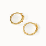 Starburst Hoop Earrings - BRENNMORE 