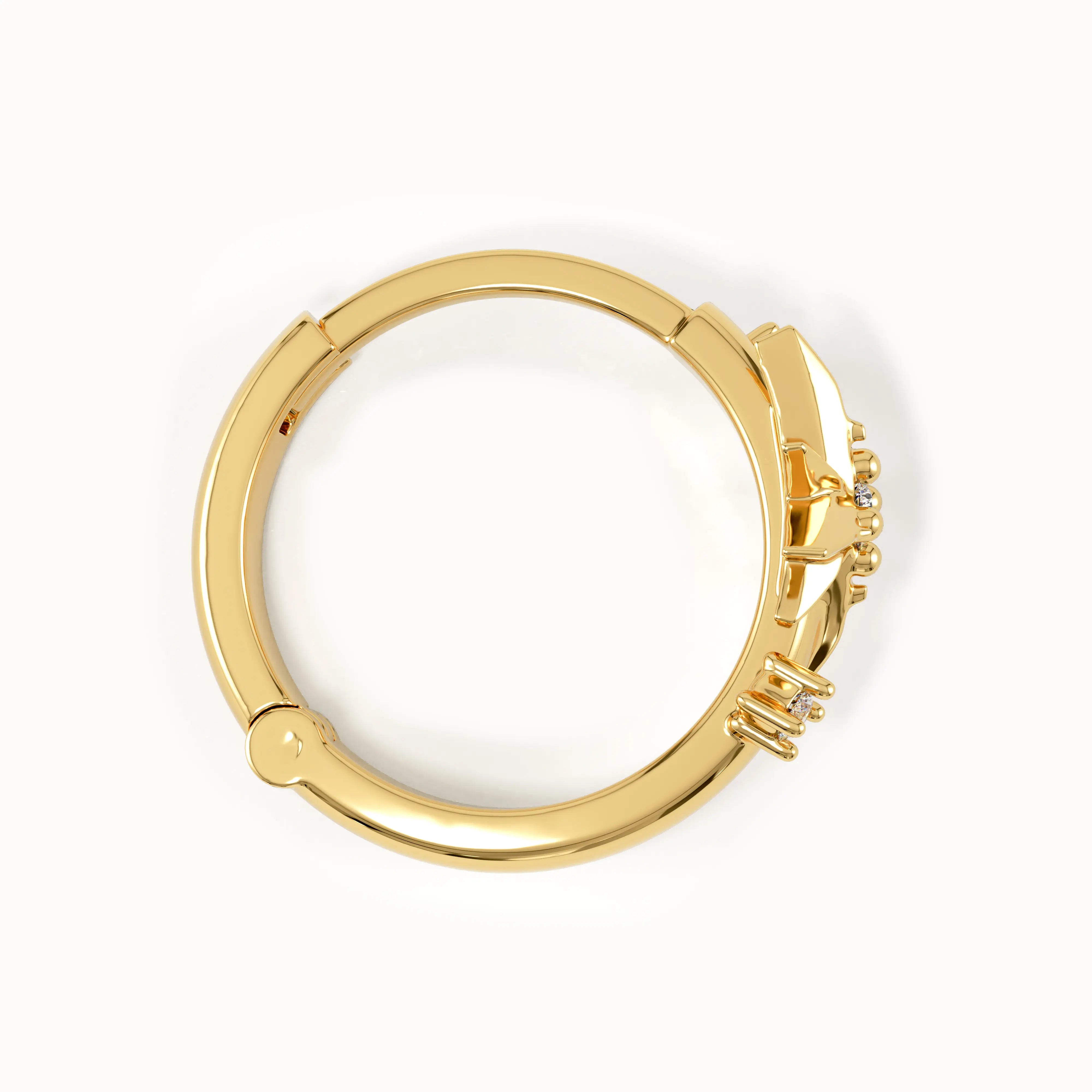 Starburst Hoop Earrings - BRENNMORE 