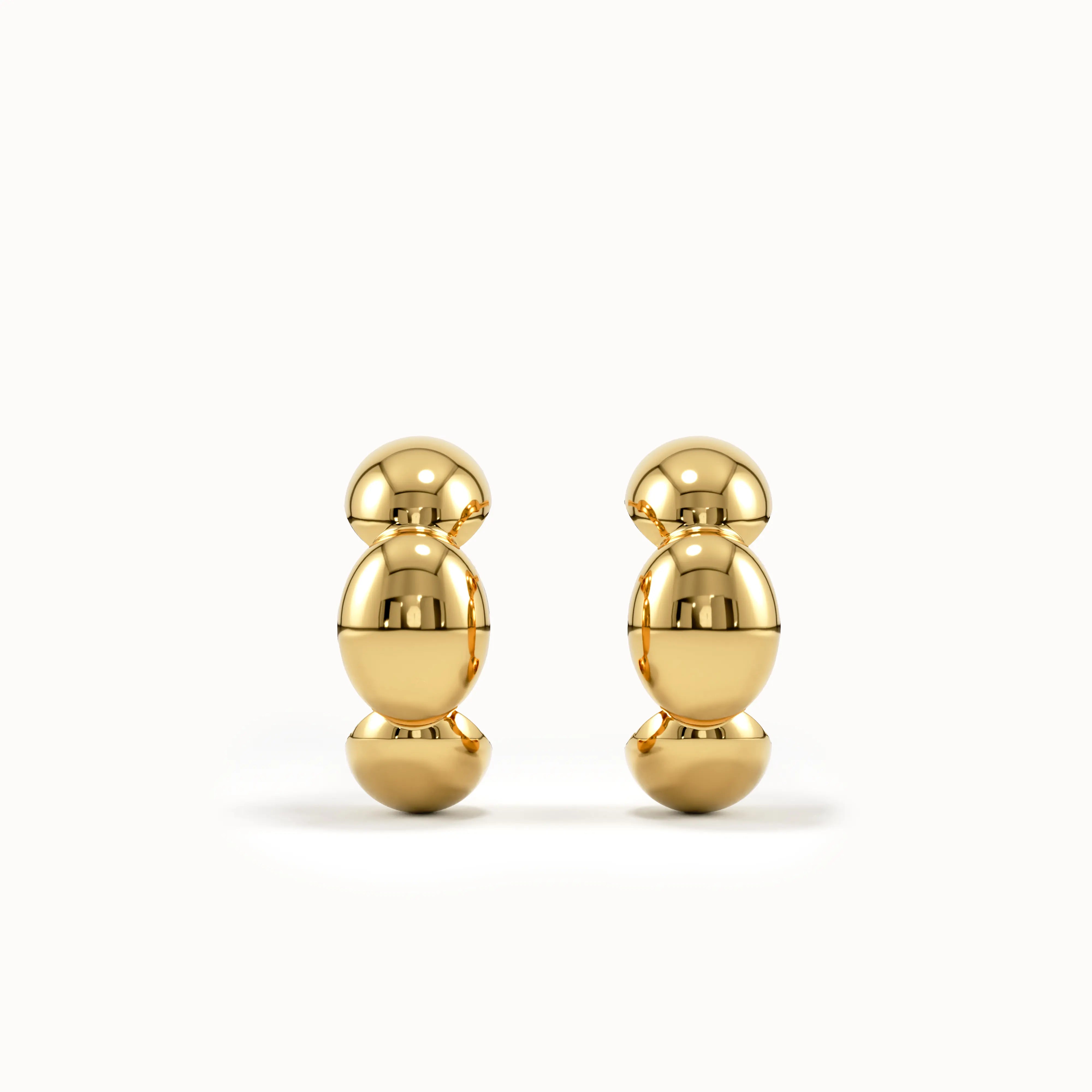 Bumpy Stud Earring - BRENNMORE 