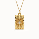 Starburst Vermeil Necklace