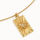 Starburst Vermeil Necklace