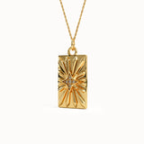 Starburst Vermeil Necklace