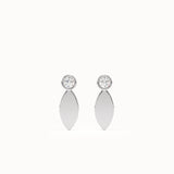 Marquise Vermeil Stud Earrings