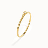 Slim Vermeil Stacking Ring