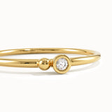 Slim Vermeil Stacking Ring
