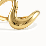 Wave Vermeil Stacking Ring