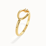 Vermeil Karma Ring
