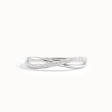 Cross Vermeil Stacking Ring