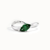 Emerald Marquise Statement Ring