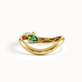 Emerald Marquise Statement Ring