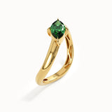 Emerald Marquise Statement Ring
