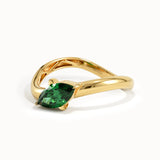 Emerald Marquise Statement Ring