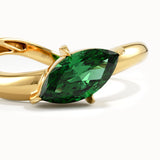 Emerald Marquise Statement Ring