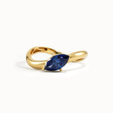 Sapphire Marquise Statement Ring