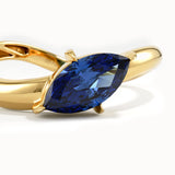 Sapphire Marquise Statement Ring