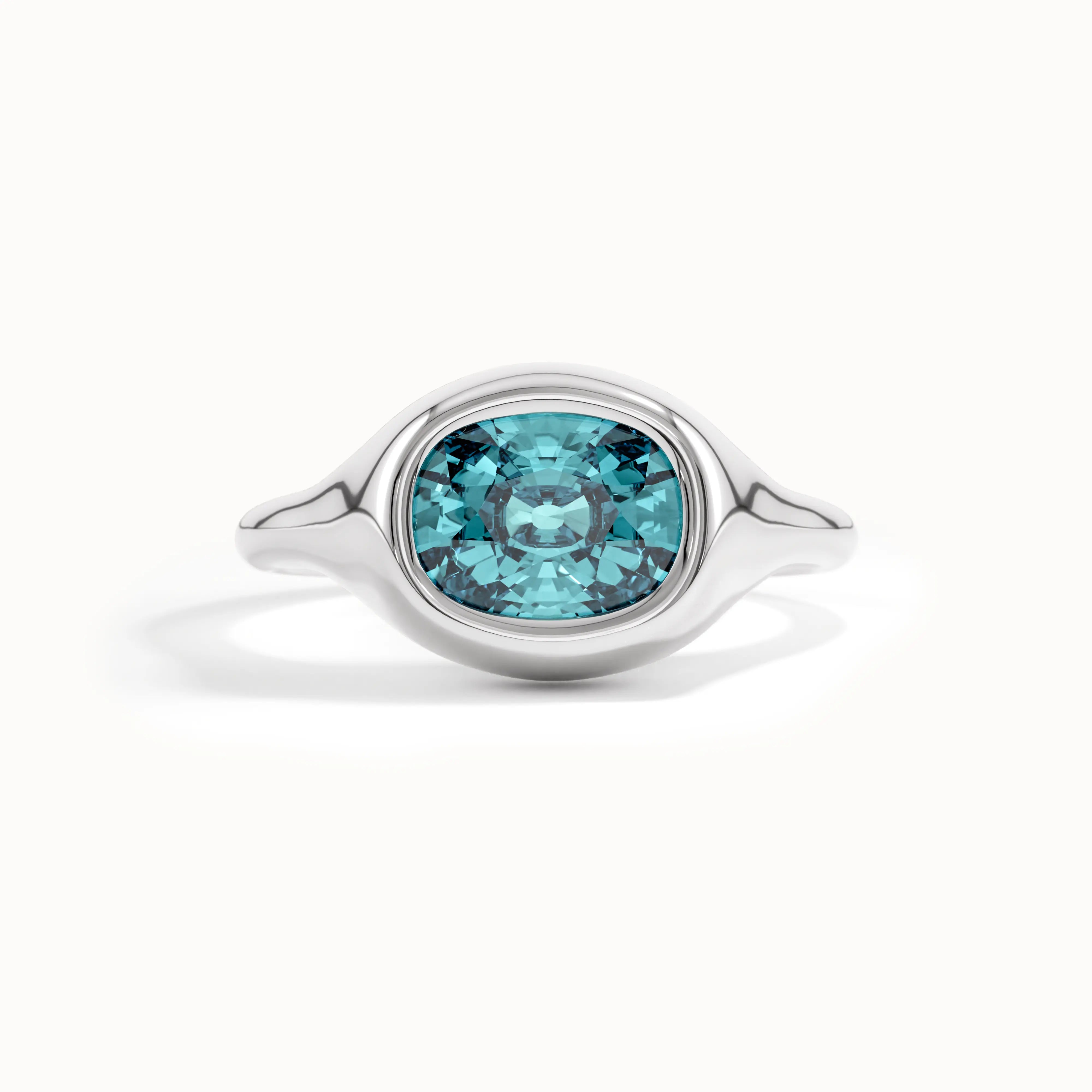 Topaz Oval Dome Ring