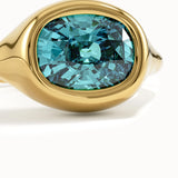 Topaz Oval Dome Ring