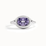 Amethyst Oval Dome Ring