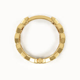Hexagon Hoop Earrings - BRENNMORE