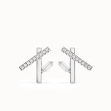 Line Studs in Gold My Store