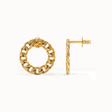 Round Curb Chain Studs