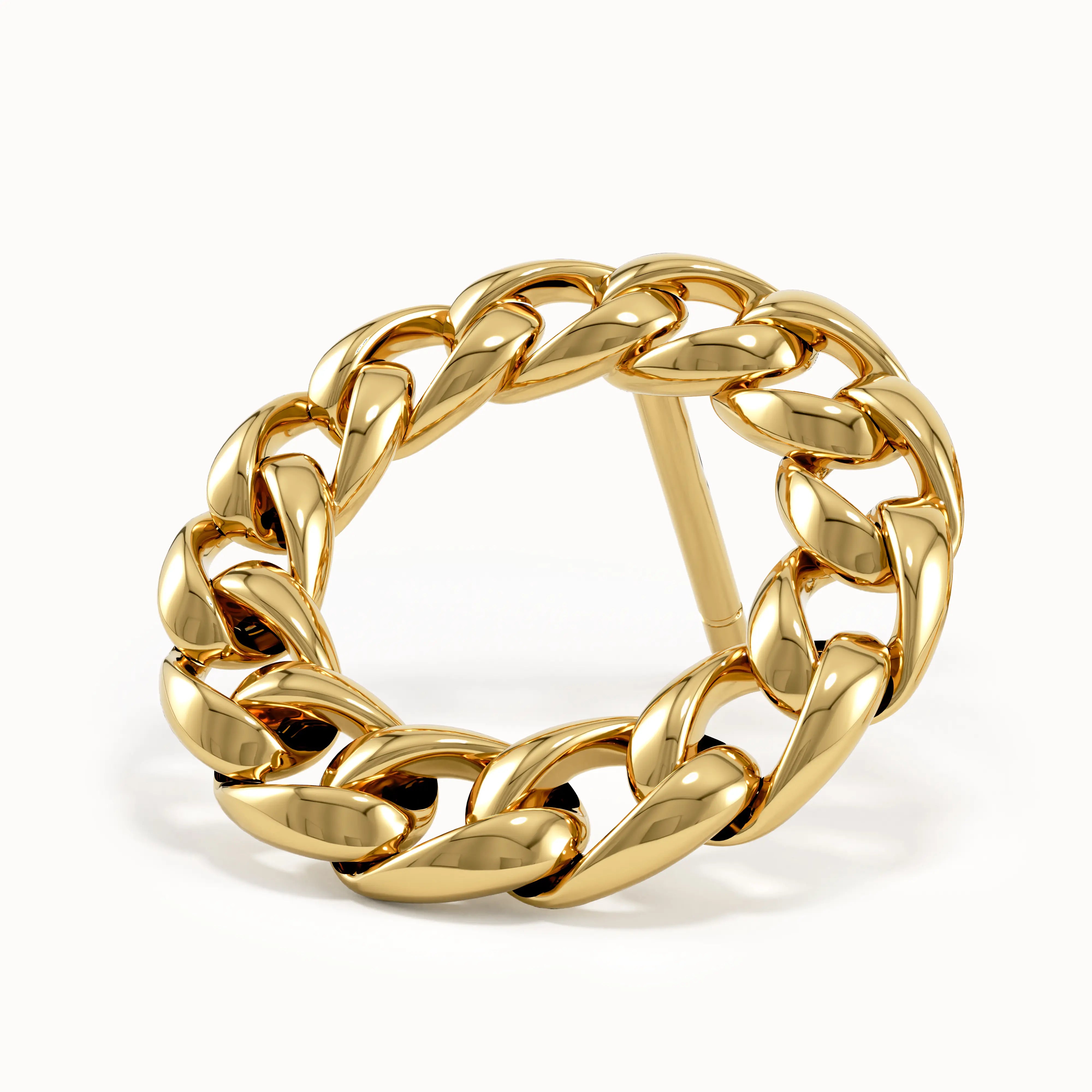 Round Curb Chain Studs - BRENNMORE