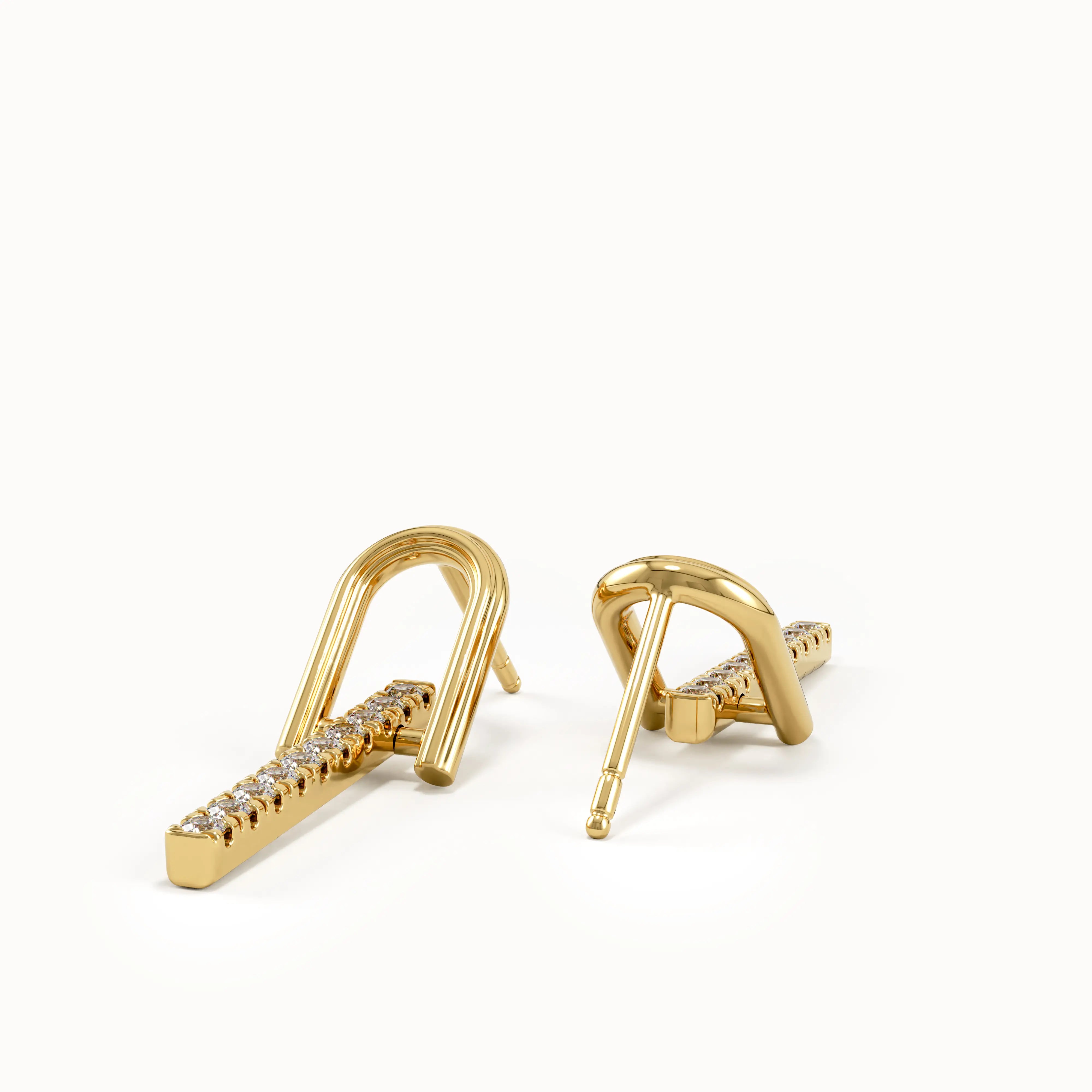 Dangling Bar Studs - BRENNMORE