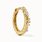 Twist Rope Hoop Earrings - BRENNMORE