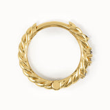 Twist Rope Hoop Earrings - BRENNMORE