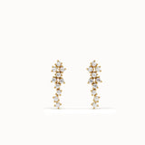 14k Gold Cluster Studs - BRENNMORE