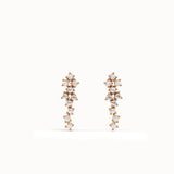 14k Gold Cluster Studs - BRENNMORE