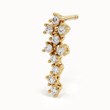 14k Gold Cluster Studs - BRENNMORE