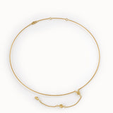 14k Gold Y Drop Necklace for Women - BRENNMORE 