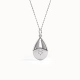 Gold Teardrop Necklace - BRENNMORE 