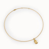 Gold Teardrop Necklace - BRENNMORE 